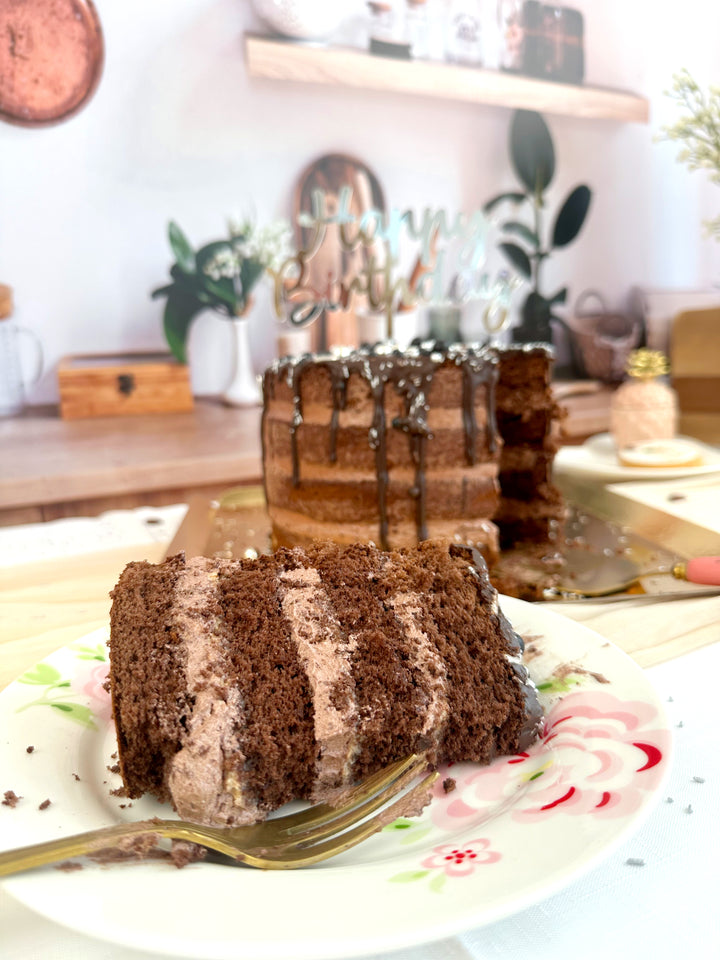 Chocolade Naked Cake - verschillende groottes