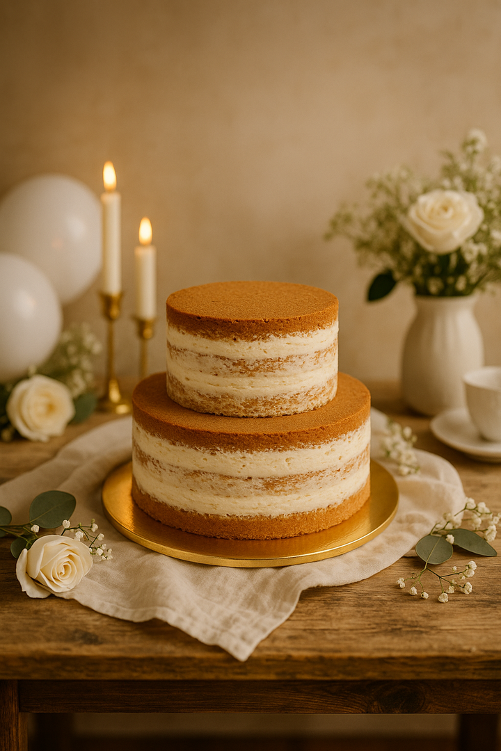 Naked Cake Tweedelig