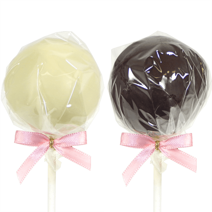 Cake-pops met vanille & chocolade (12 stuks)