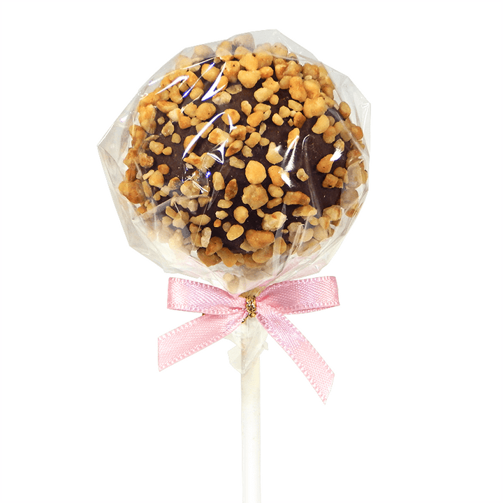 Cake pops met hazelnoot en kokos (Vanaf 12 stuks)