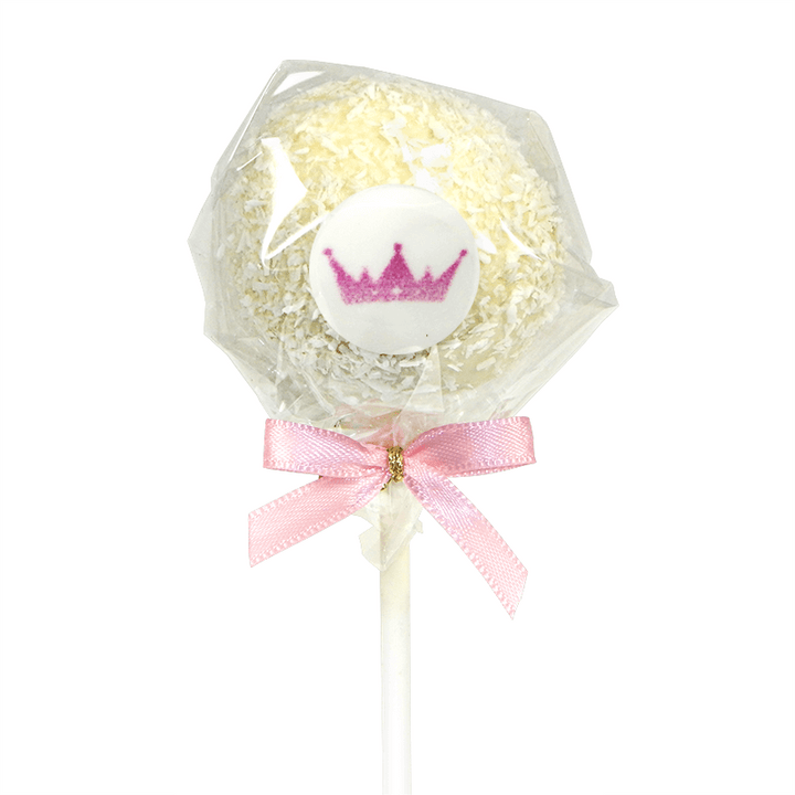 Hazelnoot & Kokos Cake pops met logo (12 stuks)