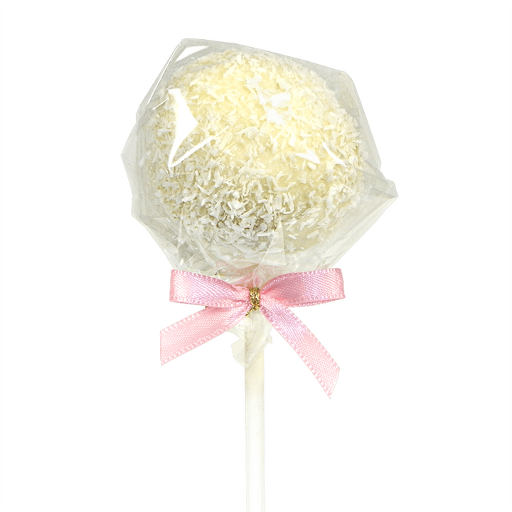 Cake pops met hazelnoot en kokos (Vanaf 12 stuks)