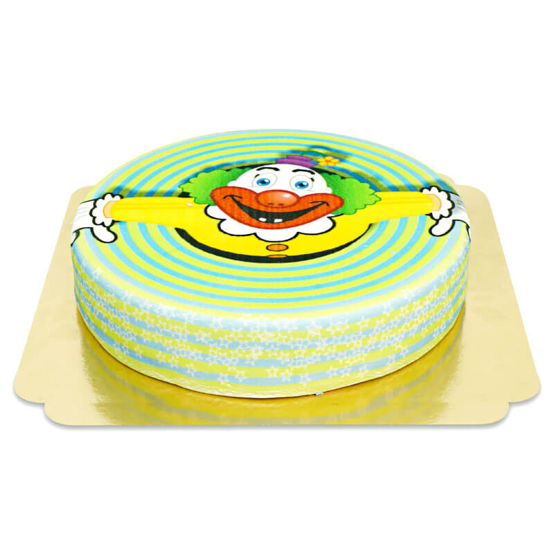 Clown taart