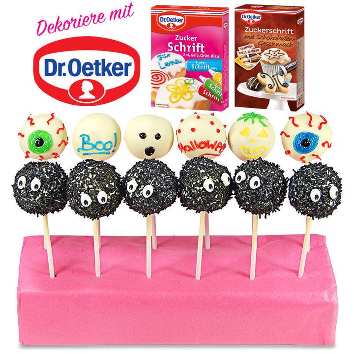 Dr. Oetker Halloween cake-pops