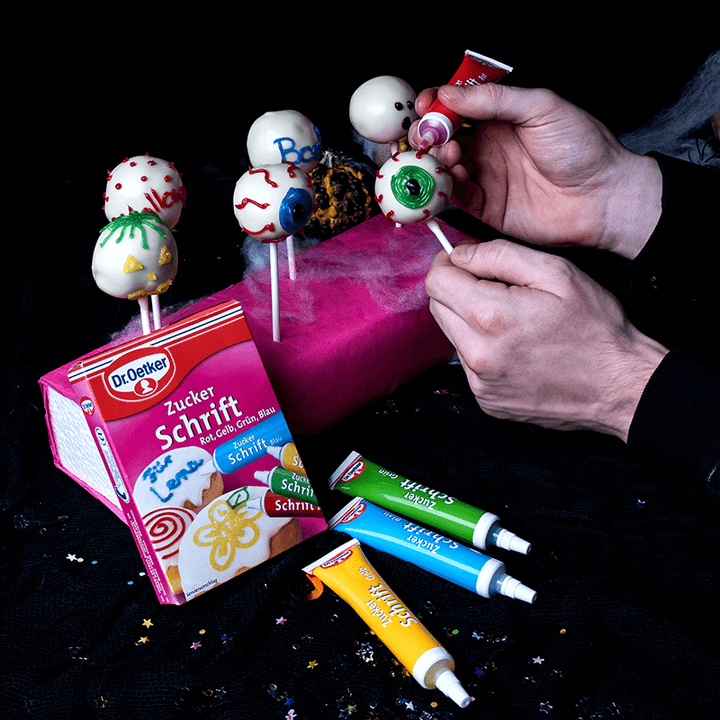 Dr. Oetker Halloween cake-pops