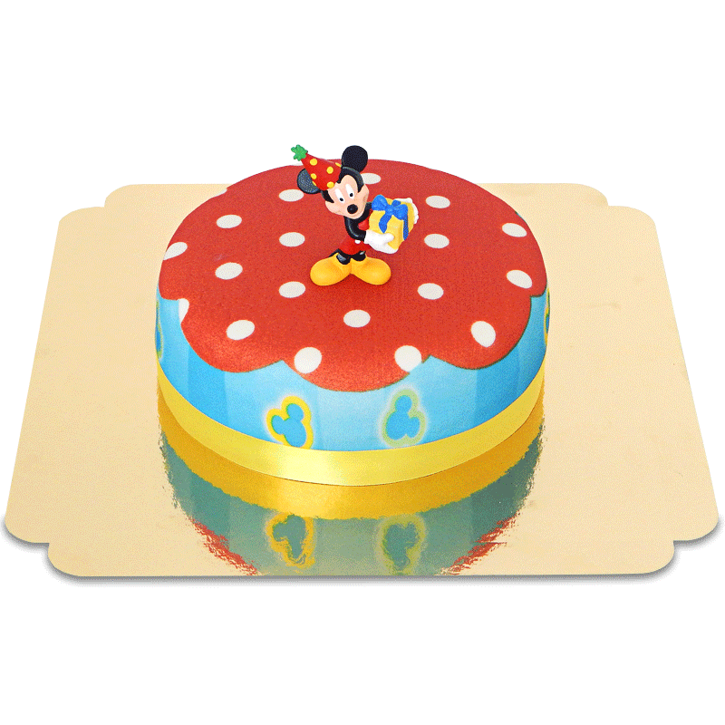 Mickey Mouse® op party taart