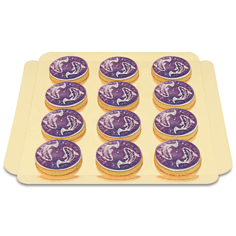 Sterrenbeeld vissen koekjes (12 Stuks)