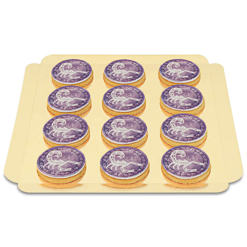 Sterrenbeeld Schorpioen koekjes (12 stuks)