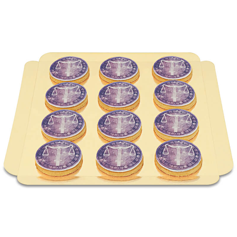 Sterrenbeeld Weegschaal koekjes (12 Stuks)