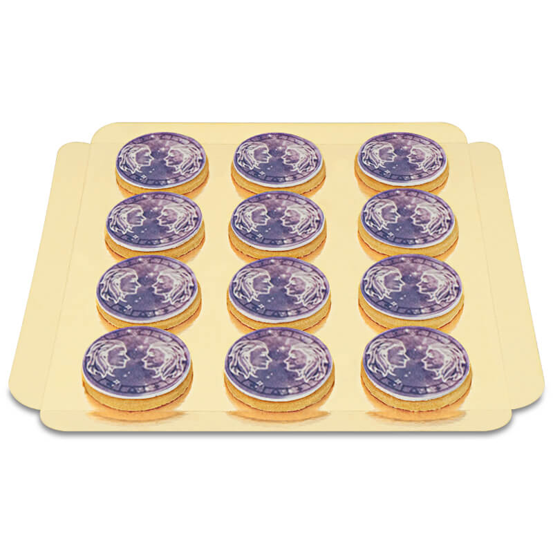 Sterrenbeeld tweelingen koekjes (12 Stuks)