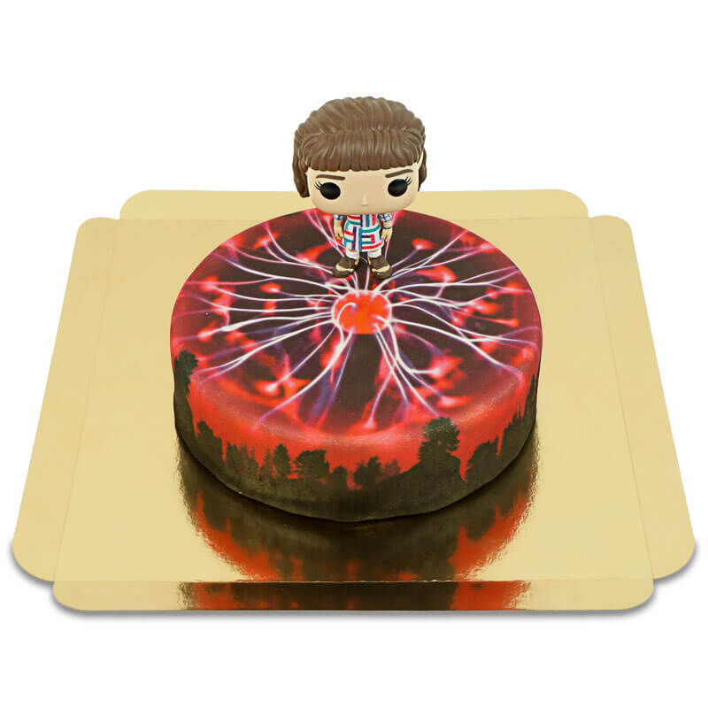 Stranger Things® figuur op fenomeentaart