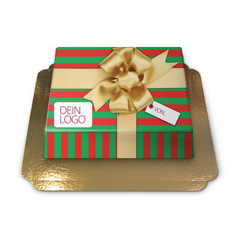 Kerstcadeautaart