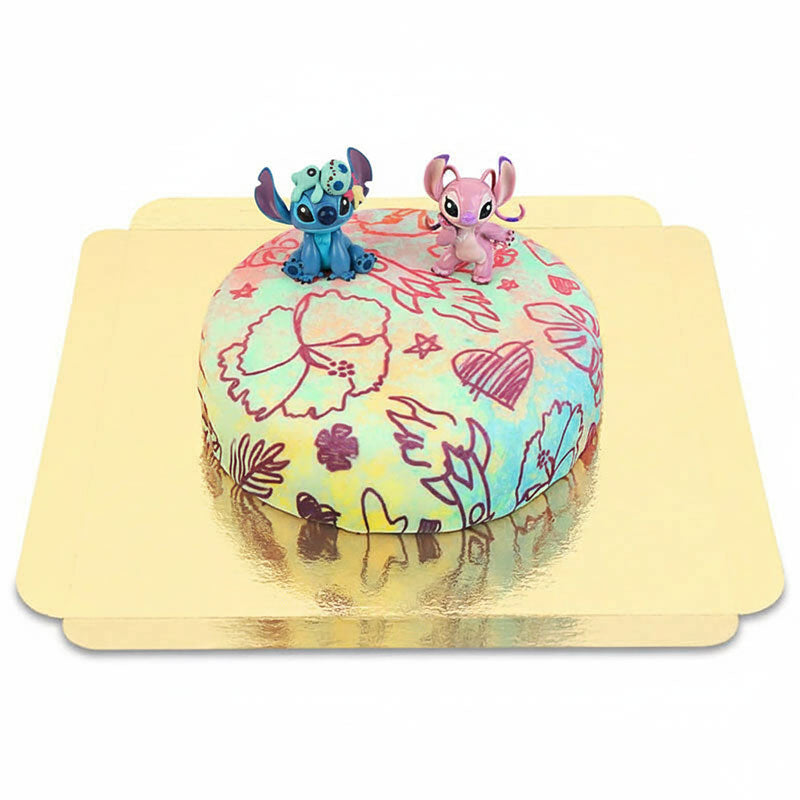 Angel & Stitch® op taart