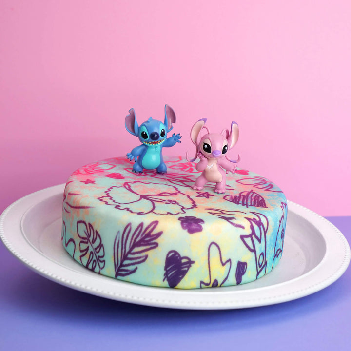 Angel & Stitch® op taart