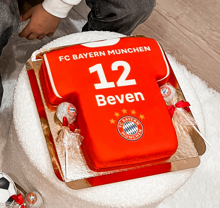 FC Bayern München Voetbalshirt-taart