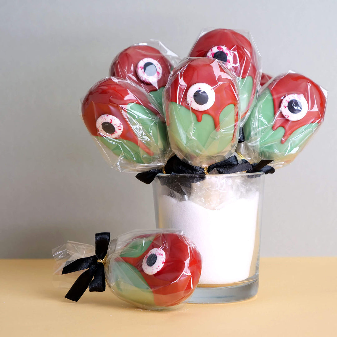 Eenogige Halloween cakepopsicles (10 stuks)