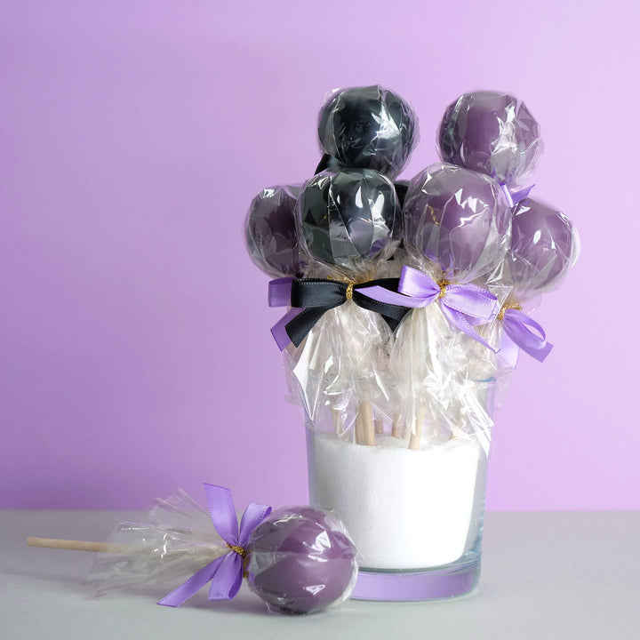 Kleurrijke cake pops in 2 kleuren (2x6 stuks)