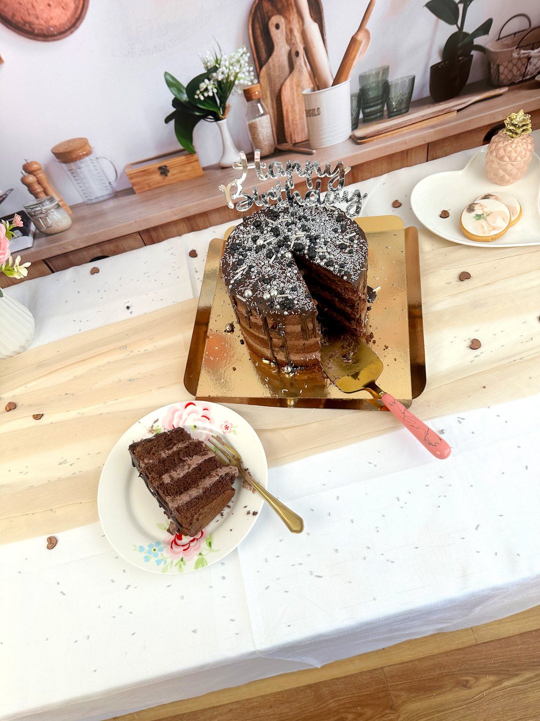 Chocolade Naked Cake - verschillende groottes 