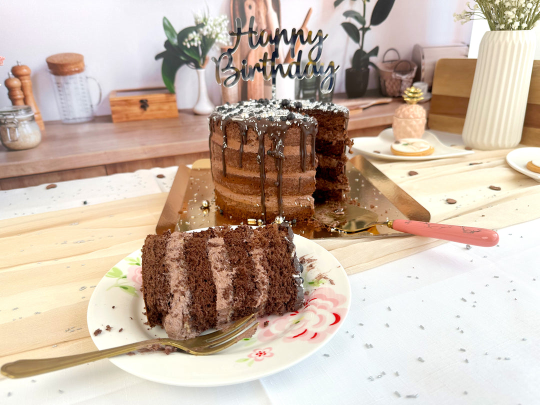Chocolade Naked Cake - verschillende groottes 