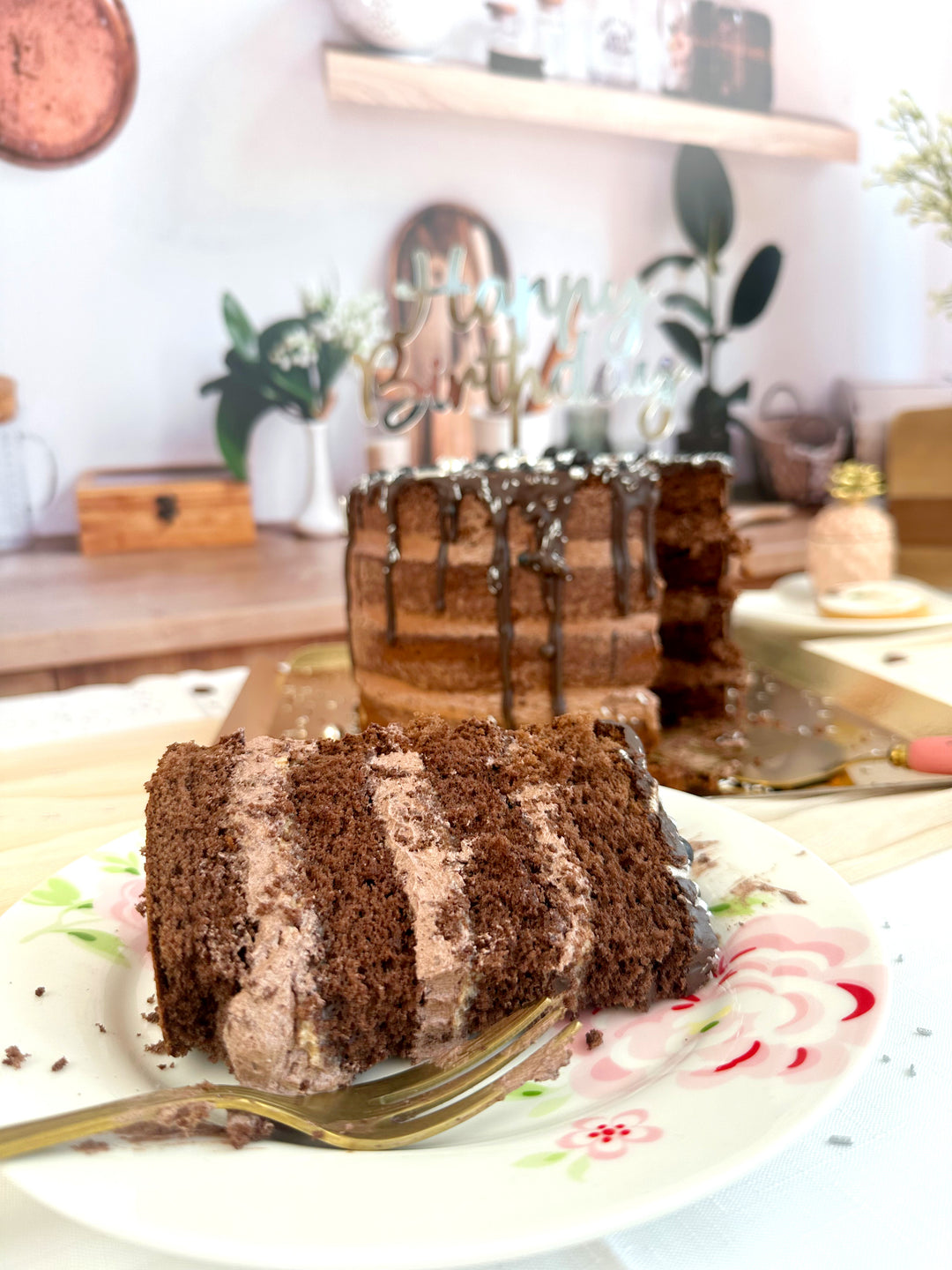 Chocolade Naked Cake - verschillende groottes 