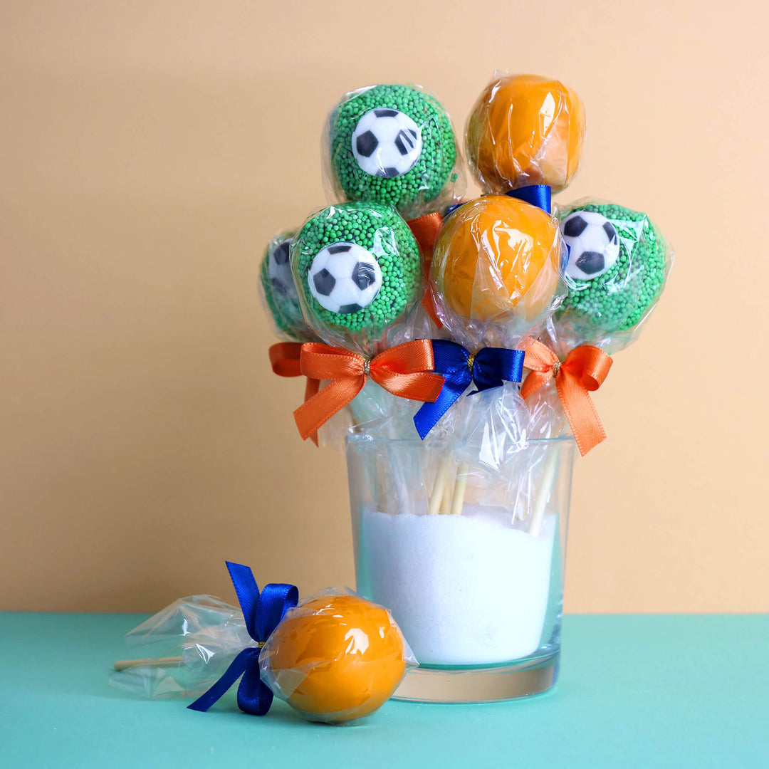 Voetbal Cake-Pops Nederland (12 stuks)