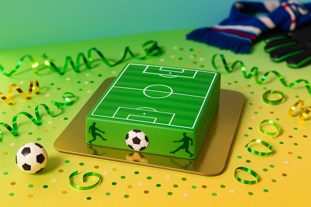 Voetbalveldtaart 
