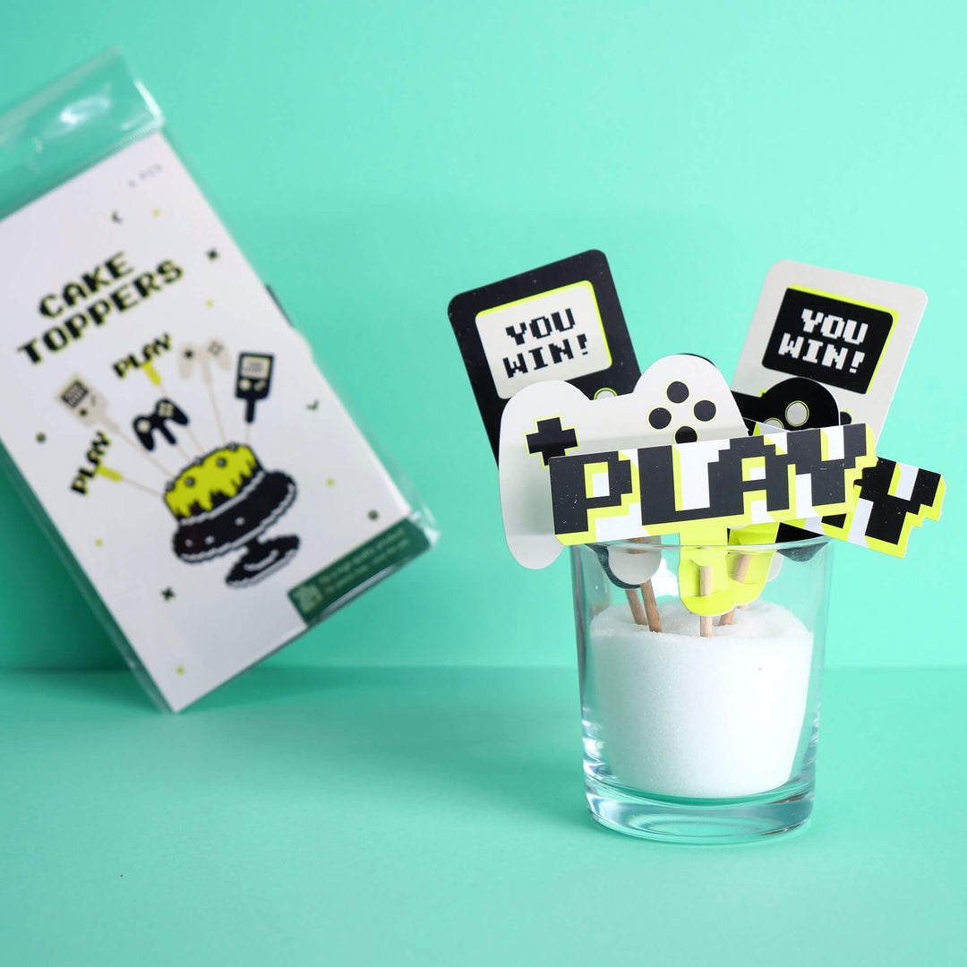 Gamer-taarttopperset