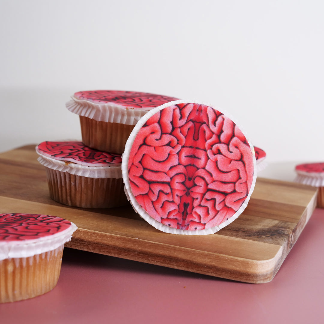 Hersencupcakes (9 stuks)