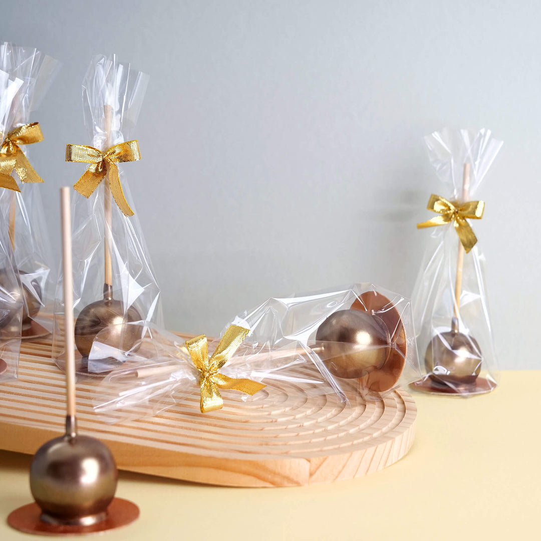 Luxe gouden Cake-Pops (10 Stuks)