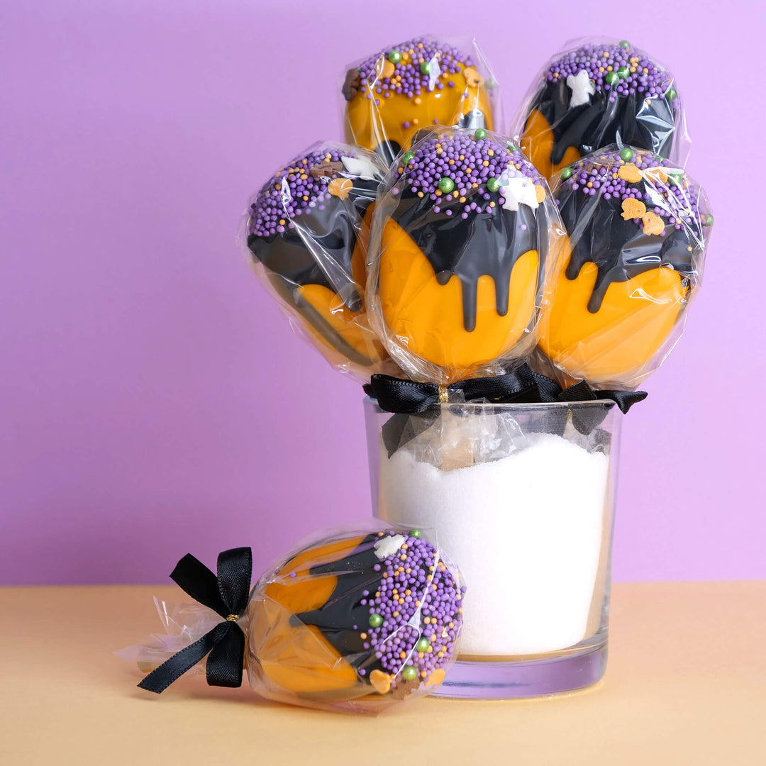 Griezelige Halloween cakepopsicles (10 stuks)