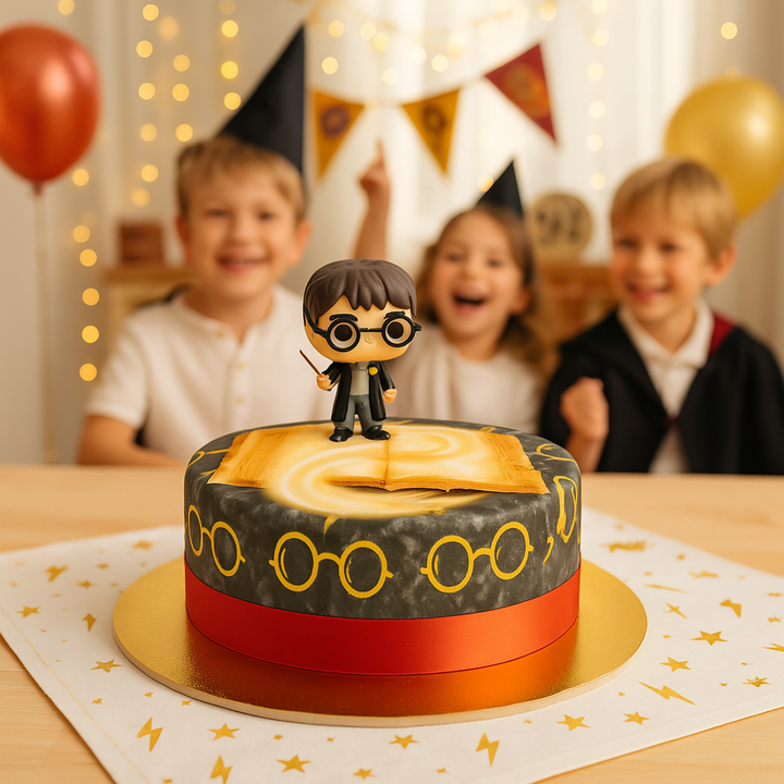 Harry Potter® op tovenaar taart