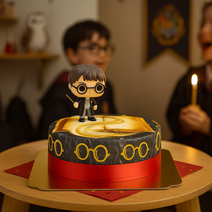 Harry Potter® op tovenaar taart