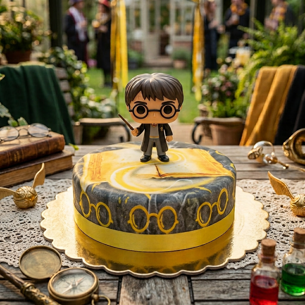 Harry Potter® op gele tovertaart