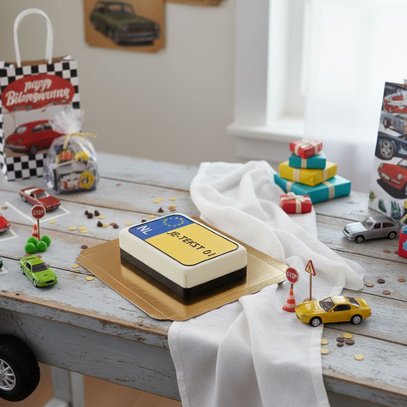 Kenteken taart Nederland