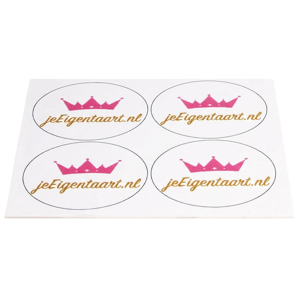 Taartafbeelding – 16 cm rond (vanaf 10 stuks)