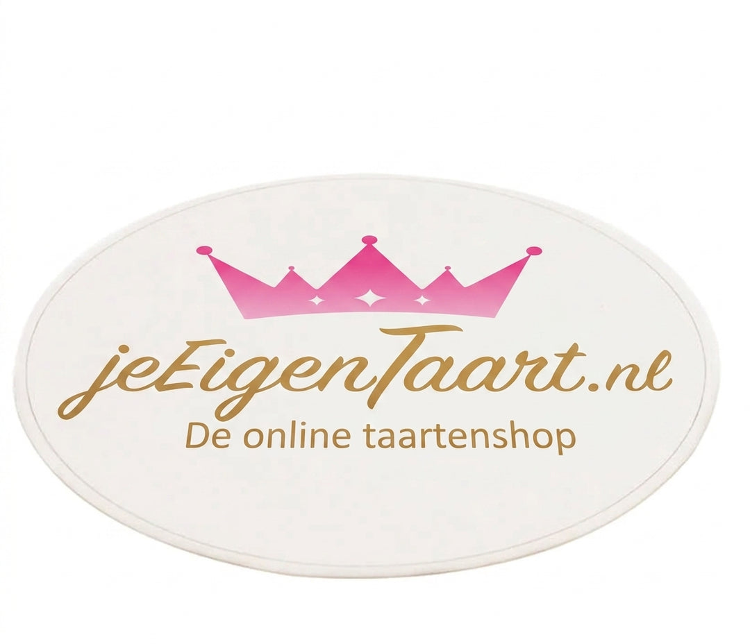 Taartprint – 34 cm rond (vanaf 1 stuk)