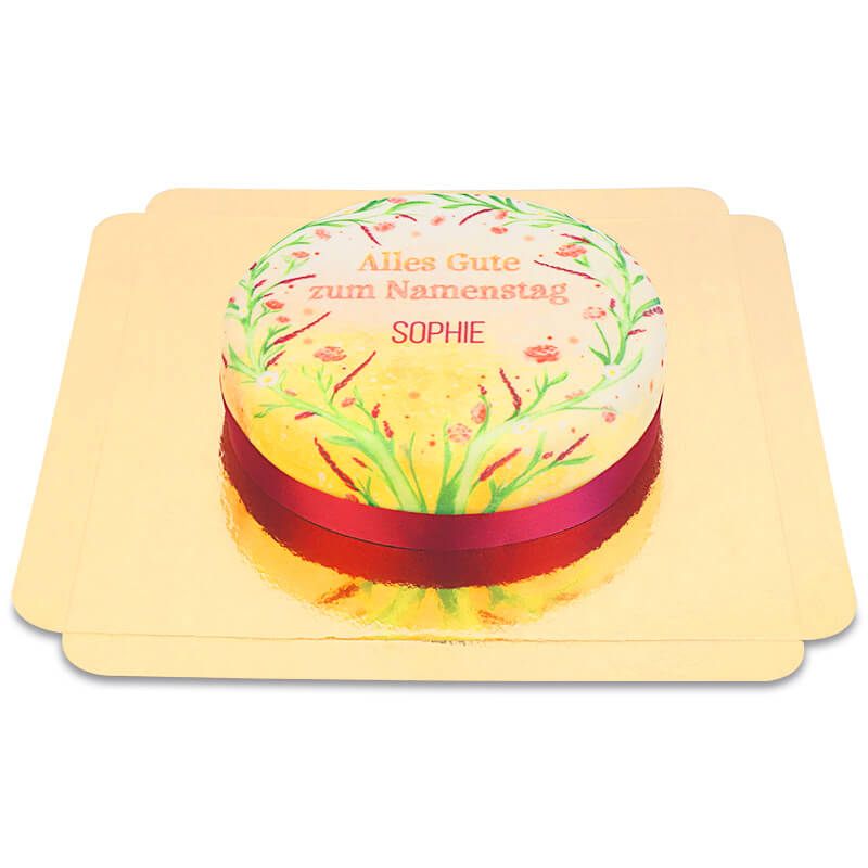 Namenstag-Torte