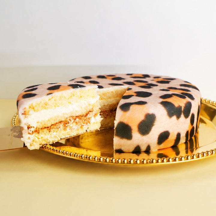 panter print taart 