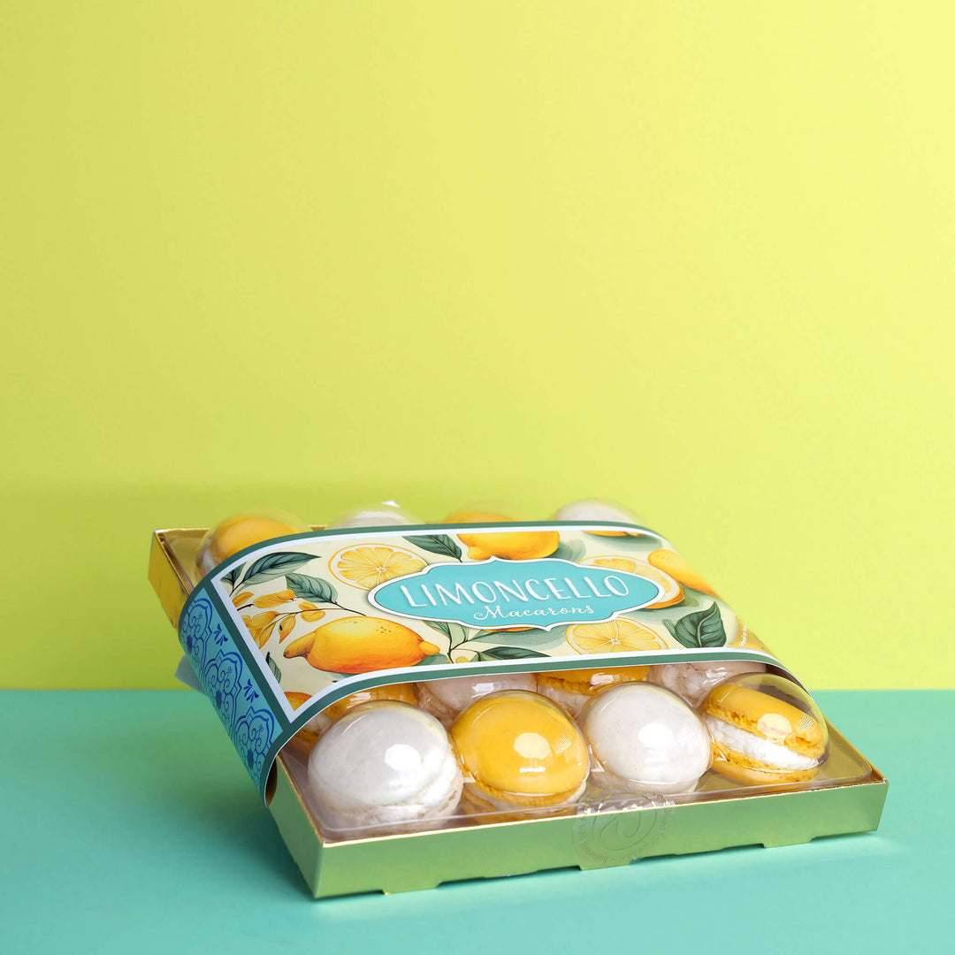 Limoncello Macarons (16 stuks)