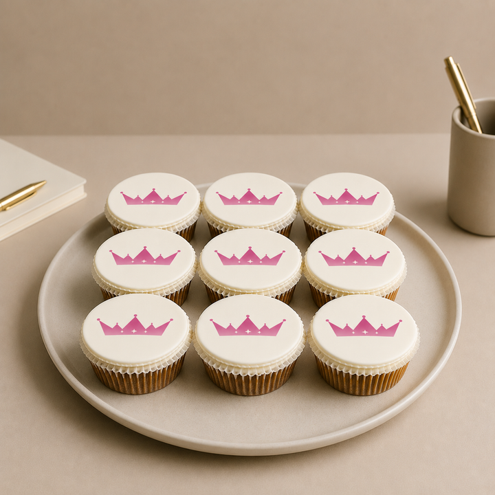 Logo-Cupcakes ( vanaf 9 stuks)