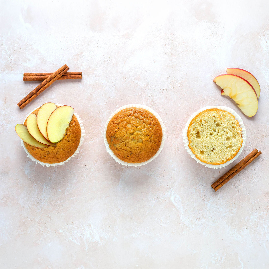 Appel-kaneel-muffins, 9 stuk