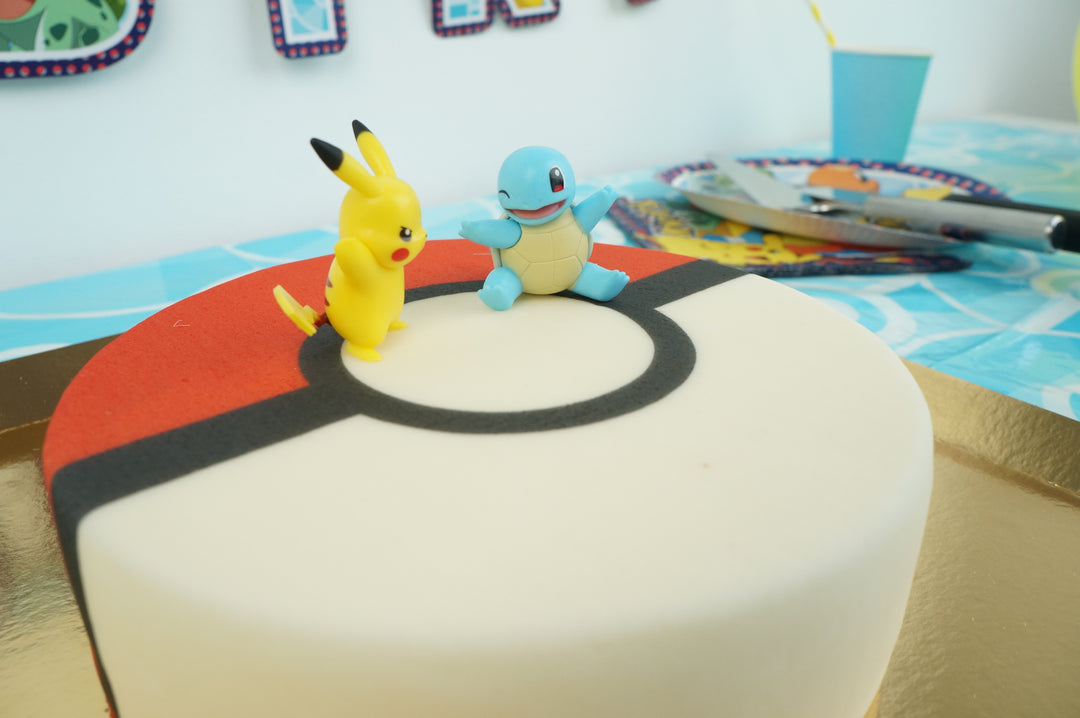 Pokémon® Figuurtjes op Speelbaltaart