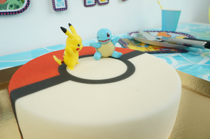 Pokémon® Figuurtjes op Speelbaltaart