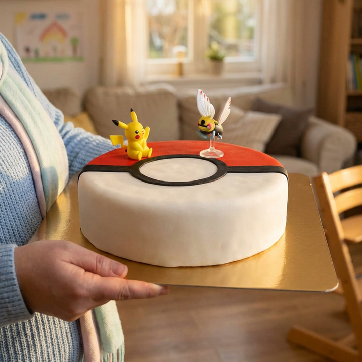 Pokémon® Figuurtjes op Speelbaltaart