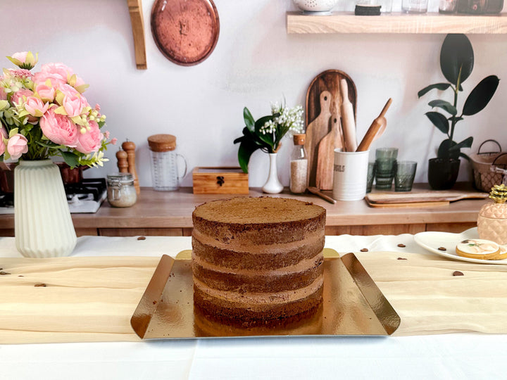Chocolade Naked Cake - verschillende groottes 