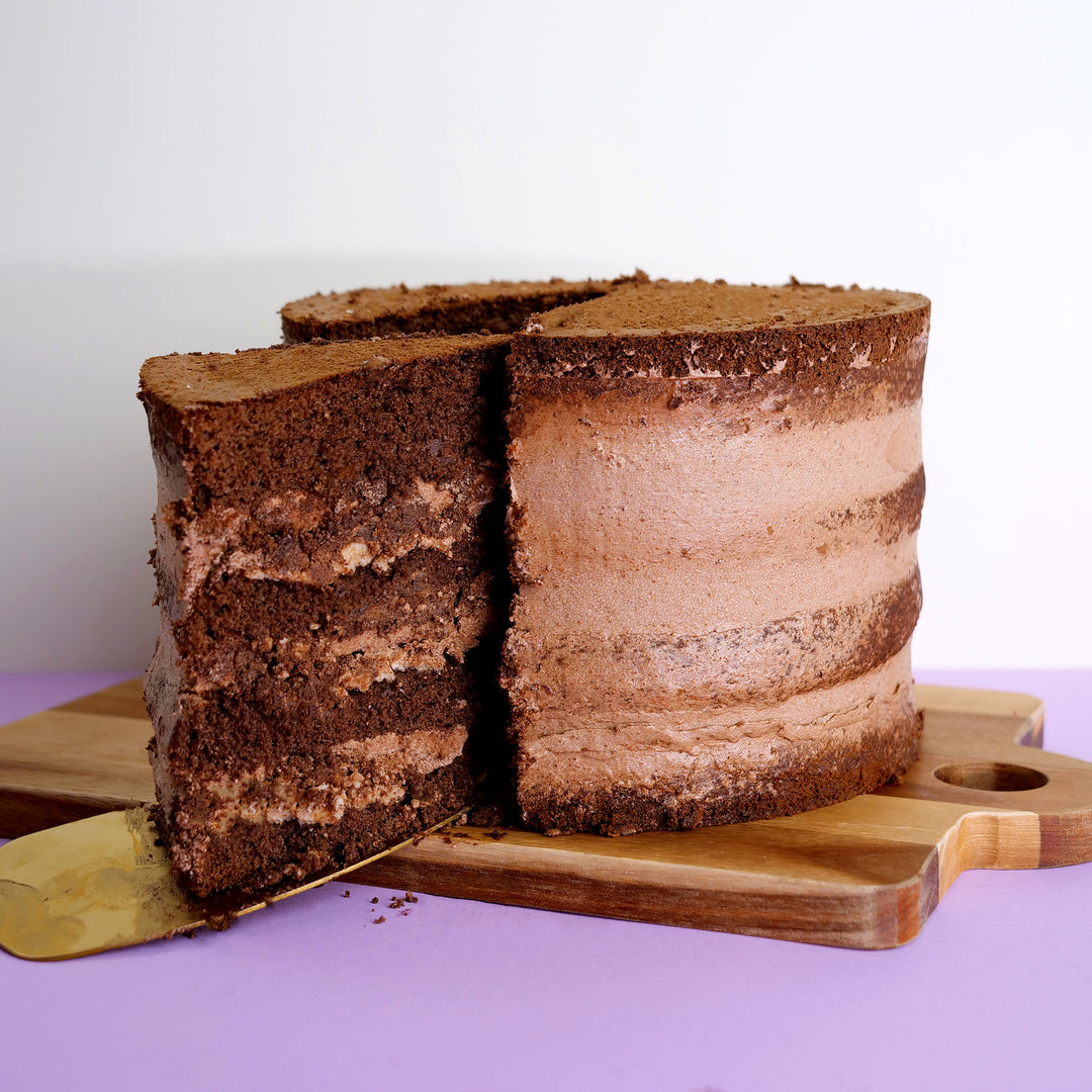 Chocolade Naked Cake - verschillende groottes 