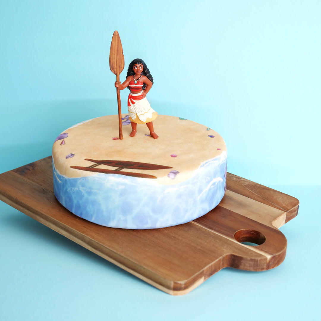 Vaiana® op eilandtaart