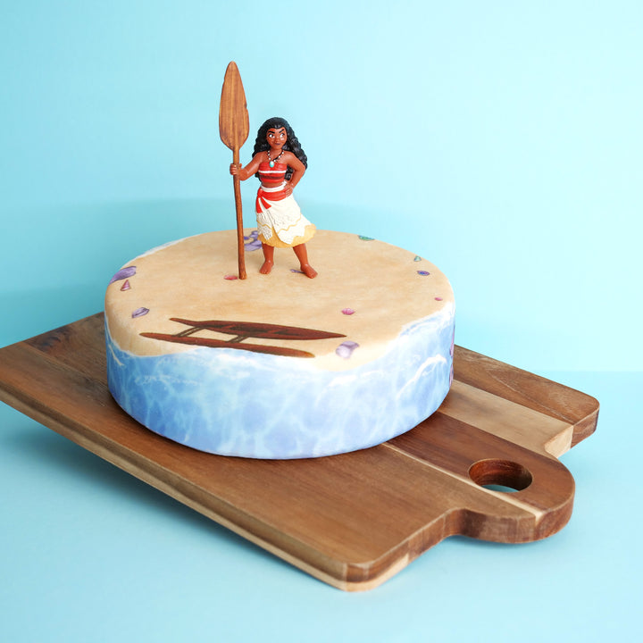Vaiana® op eilandtaart