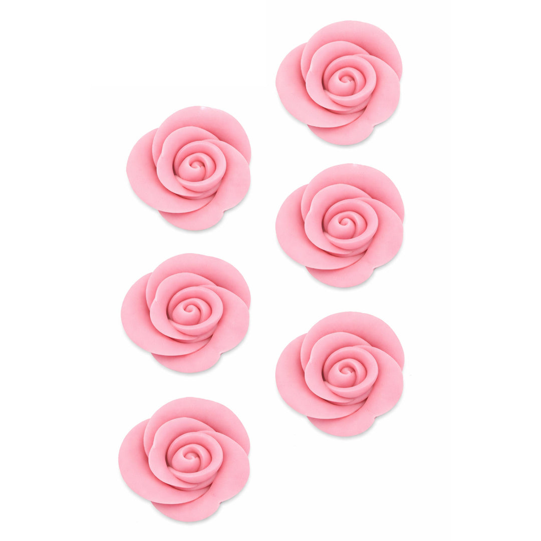 Suikerrozen Roze (set van 6)