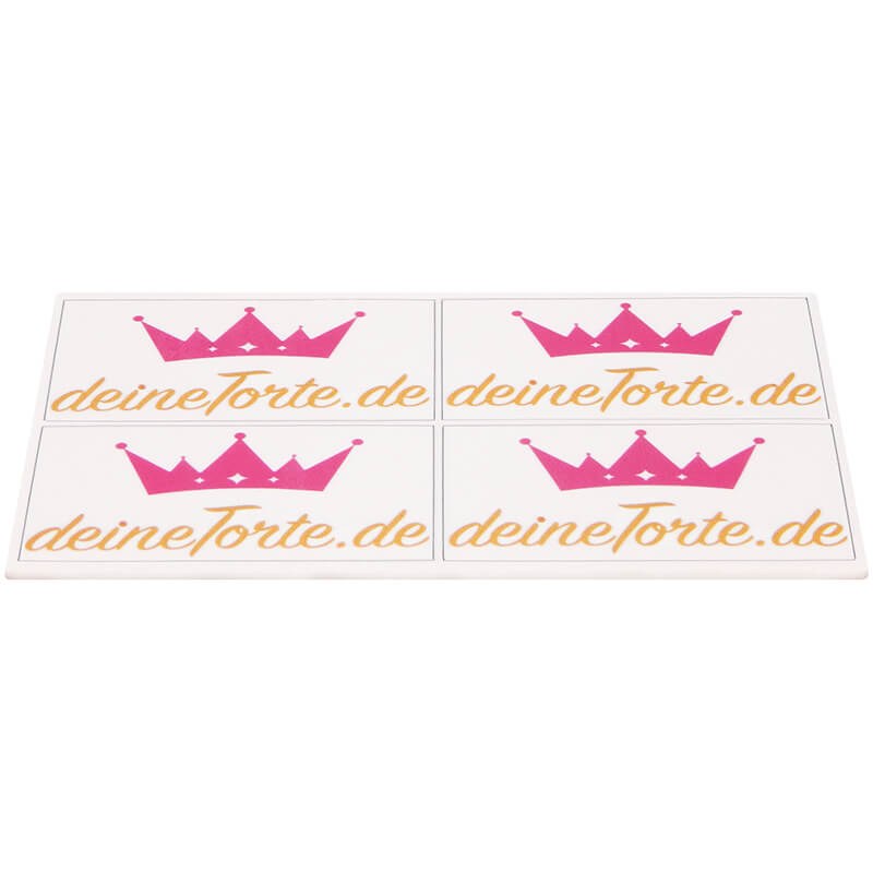 Taartenopdruk – 20x15 cm (vanaf 10 Stuks)